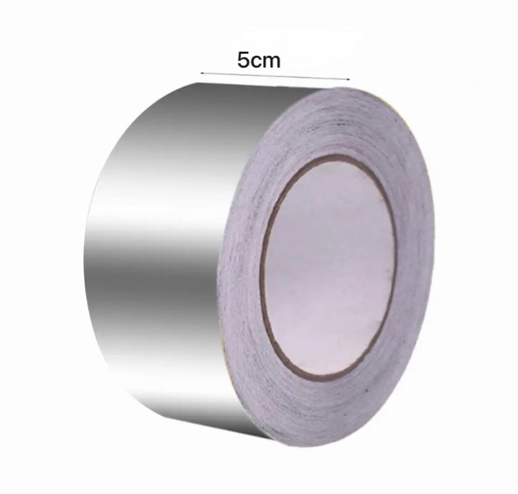 Heat Resistant Aluminium Foil Tape, Waterproof Adhesive Tape For Pipe Repair, Mould-proof Duct Tape Sticker Kitchen Bathroom Tool