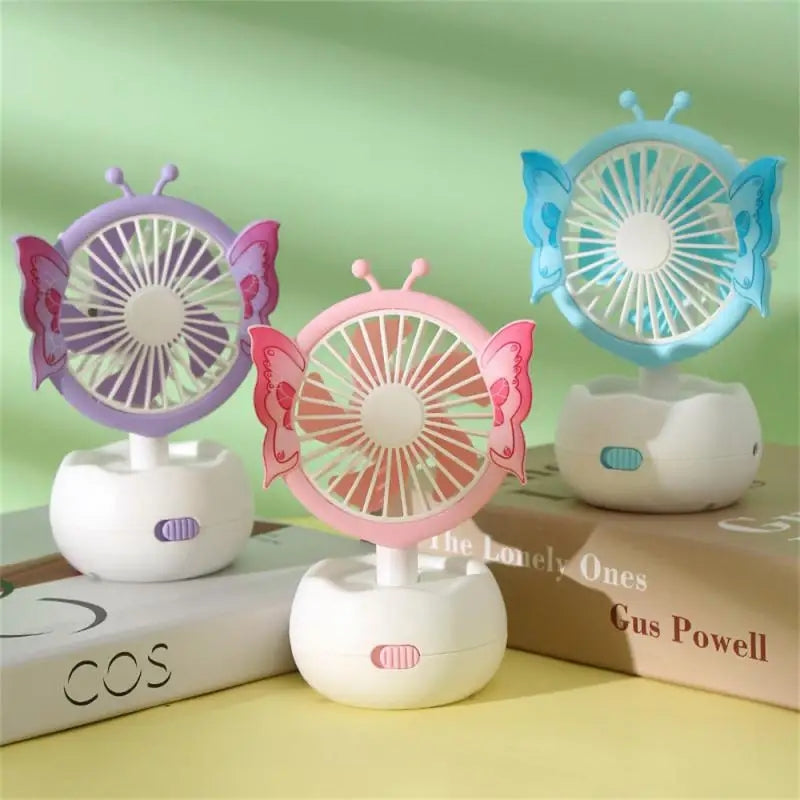 Mini Butterfly Desktop Fan, Usb Charging Fan, Water Supply Fan