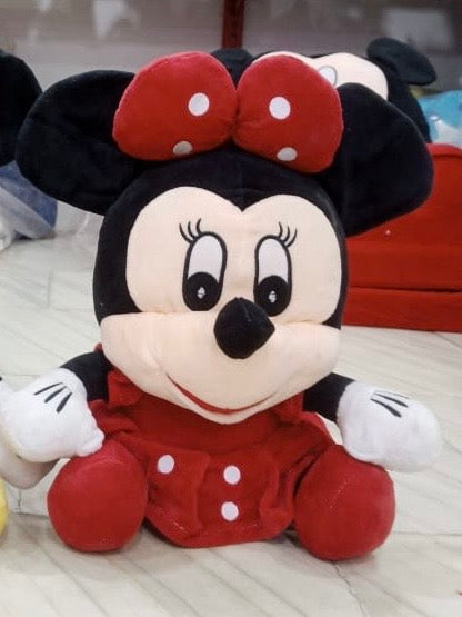 Disney Minnie Mouse Plush Toy, Kids Anime Cute Dolls Pillow, Kids Soft Plush Toy