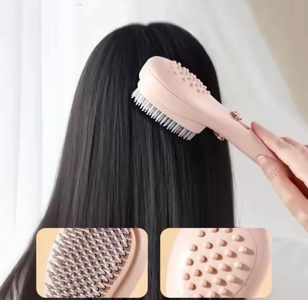 Portable Telescopic Magic Comb, Hair Comb Magic Hair Brush, Self Clean ...