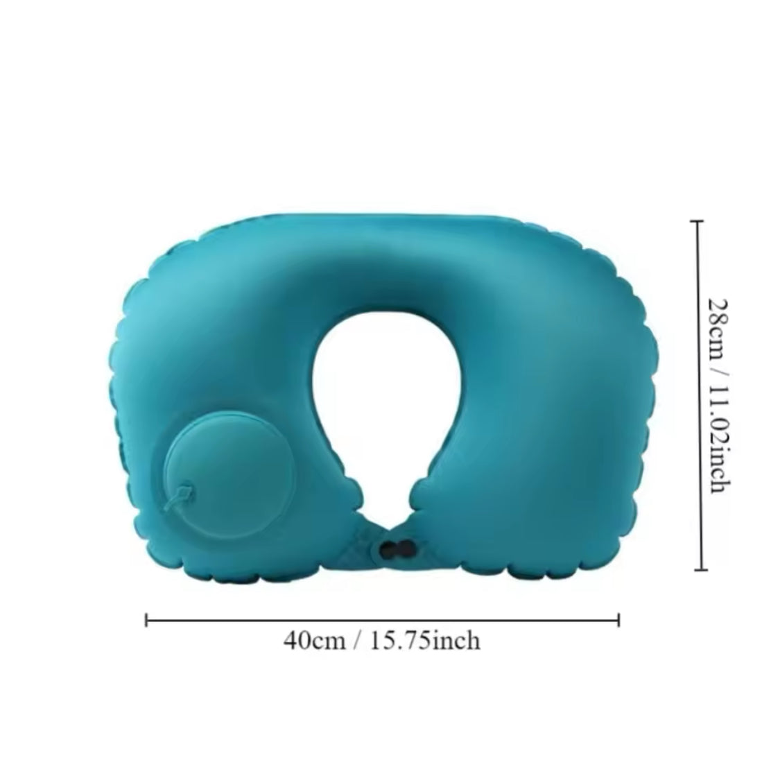 Inflatable Neck Pillow, U Shape Air Pillow, Portable Sleeping Resting Travel Pillow