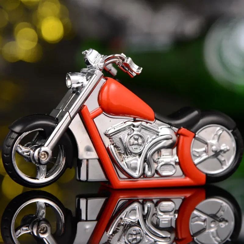Bike Shape Jet Torch Lighter, Inflatable LED Light Motorcycle Lighter ...