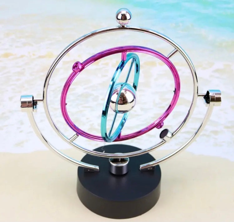 Colour Desktop Orbital, Table Decor Orbital Revolving Gadget, Ball Magnetic Galaxy Art Desktop Orbital