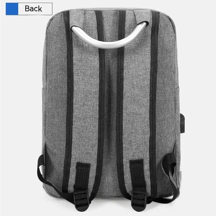 Leisure Computer Backpack, USB Interface Backpack, Rechargeable Waterproof Backpack, Large Capacity Student Bookbag, Laptop Backpack with USB Charging Port, Briefcase Computer Backpack