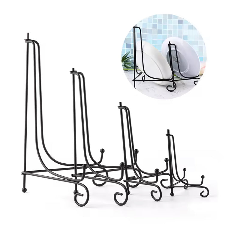 Iron Plate Stand, Storage Rack Plate Stands, Iron Frame Stand