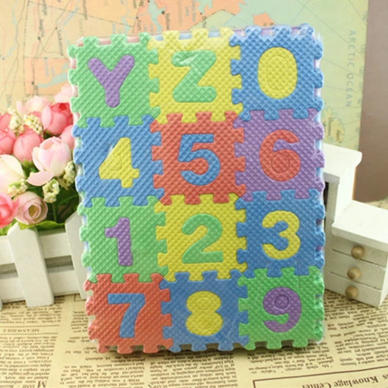 36pcs EVA Foam Alphabet, 3D Educational toys, Safety Puzzle for Kids Learning