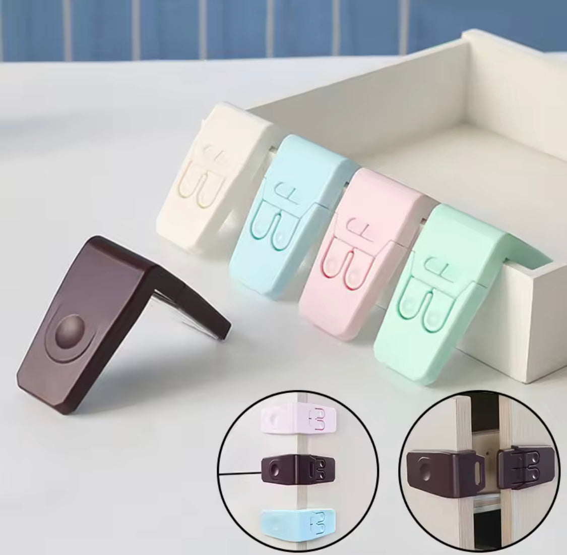 Multifunctional Children Safety Drawer Lock, Anti Theft Lock, Refrigerator Drawer Cabinet Door Lock, Kids Safety Protection Lock