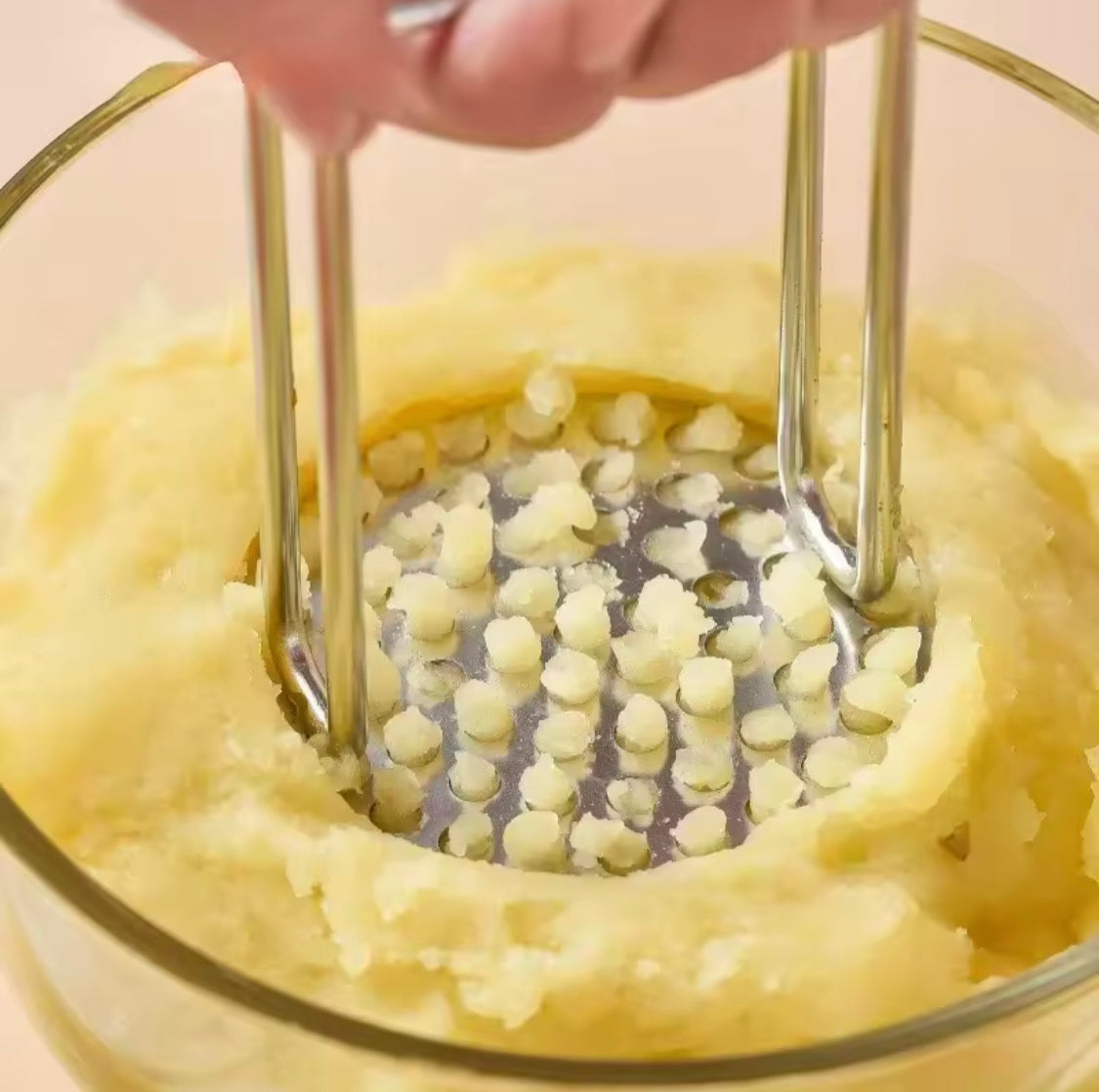 Stainless Steel Potato Masher,  Kitchen Tool for Baby Food Preparation, Manual Potato Masher