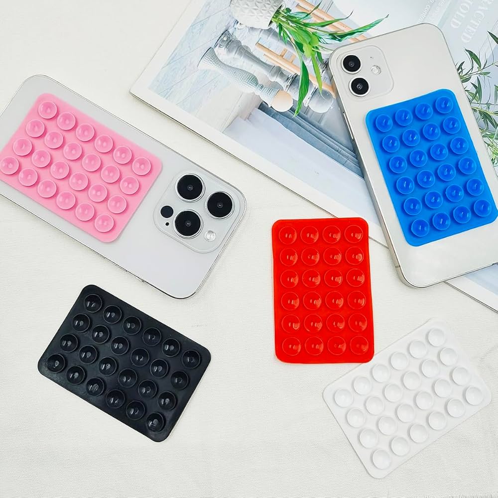 Silicone Suction Cup Phone Holder, Silicone Suction Pad For Mobile Phone, Mobile Phone Suction Cup, Anti Fall Silicone Suction Pad