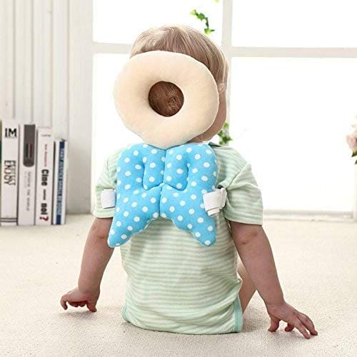 Baby Ring Pillow, Walking Backpack Cushion, Wings Bee Fall Anti Pillow, Newborn Head Back Protector, Baby Toddlers Head Safety Pad, Adjustable Infant Safety Pad for Baby, Baby Back Protection Cushion, Anti-Crash Nursing Cotton Pillow Cushion