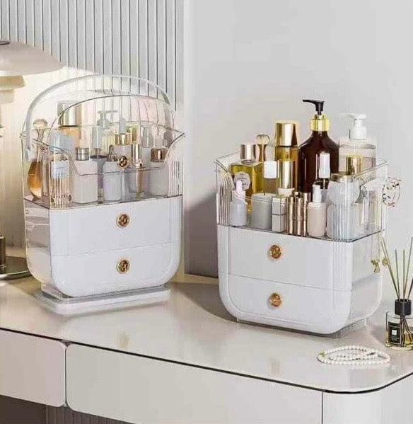 Drawer Type Dresser Shelf, Multifunctional Cosmetic Organizer, Dressing Table Makeup Organizer Shelf