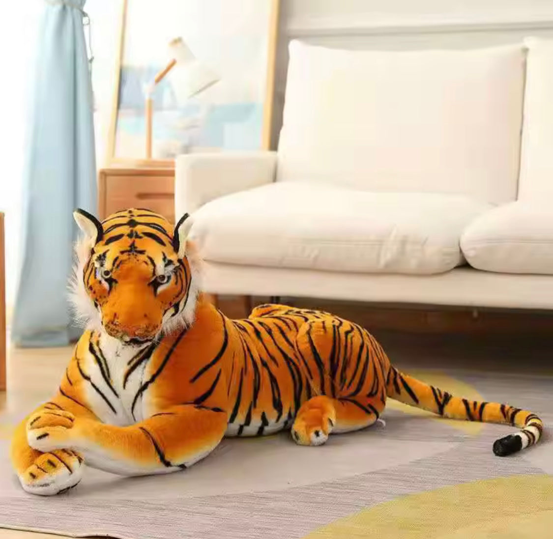 Cute Tiger Plush Toy, Super Soft Tiger Doll Plush Pillow, Fluffy Cute Tiger Plush Cushion