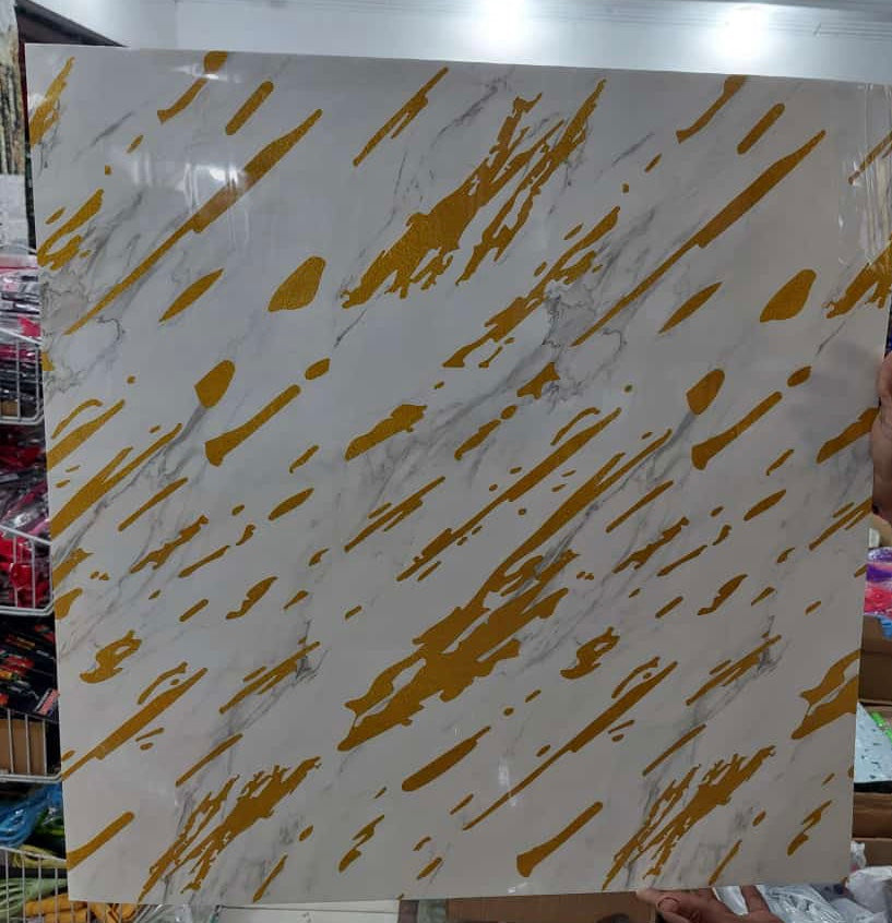 Waterproof UV Marble Sheet, Self Adhesive KSE Walls Sticker, Kitchen Cabinets Countertop Wallpaper