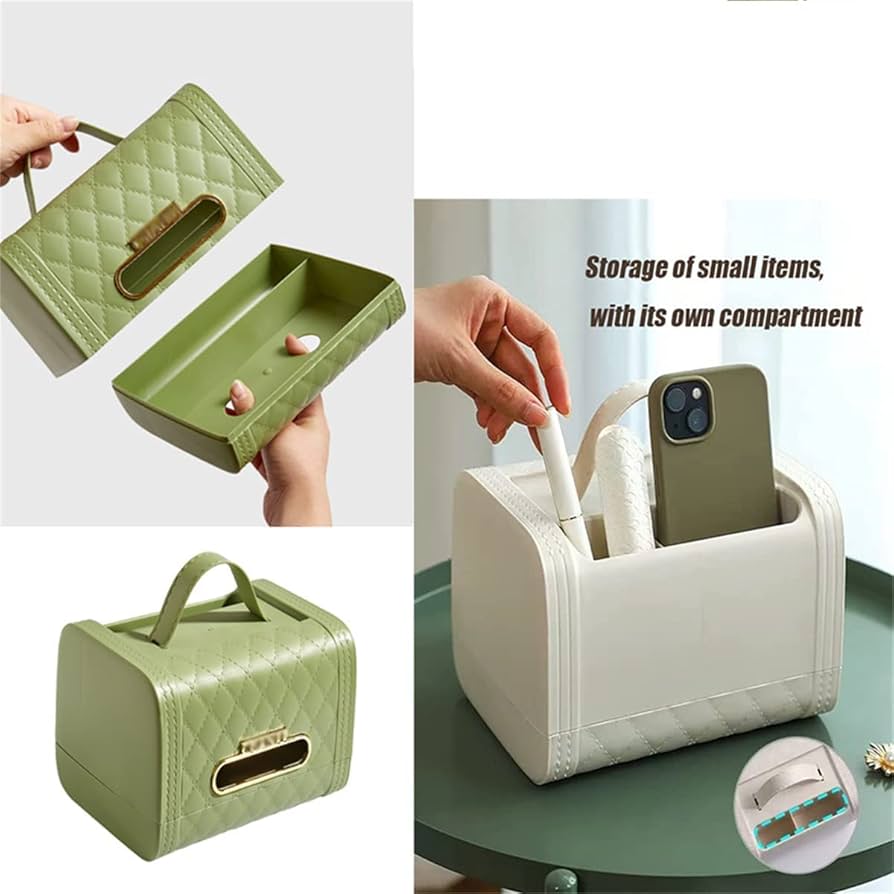 Handbag Shaped Tissue Box, Leather Bag Tissue Box Container, Leather Bag Napkin Container, Luxury Design Tissue Box Holder