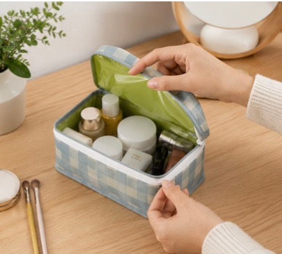 6Pcs Travel Storage Bag Set,     Space Saving Clothes Organizer Set,     Foldable Travel Storage Bags, Multi Purpose Wardrobe Organizer Set