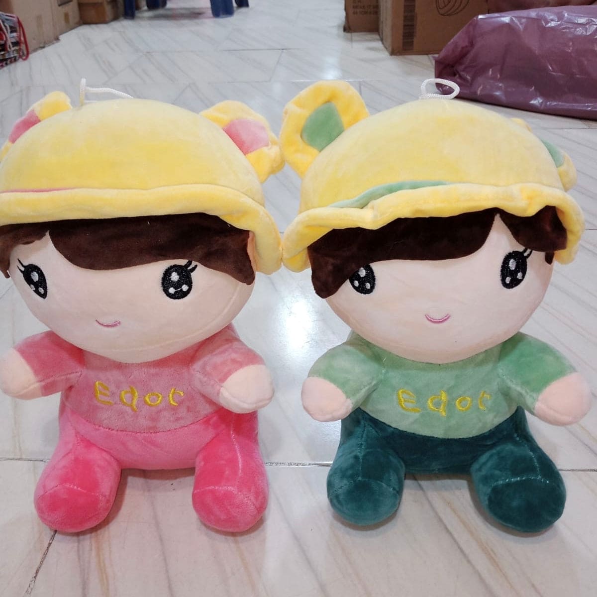 Banana Hat Baby Plush Toy, Soft Kids Plush Toy, Doll Stuffed Toy
