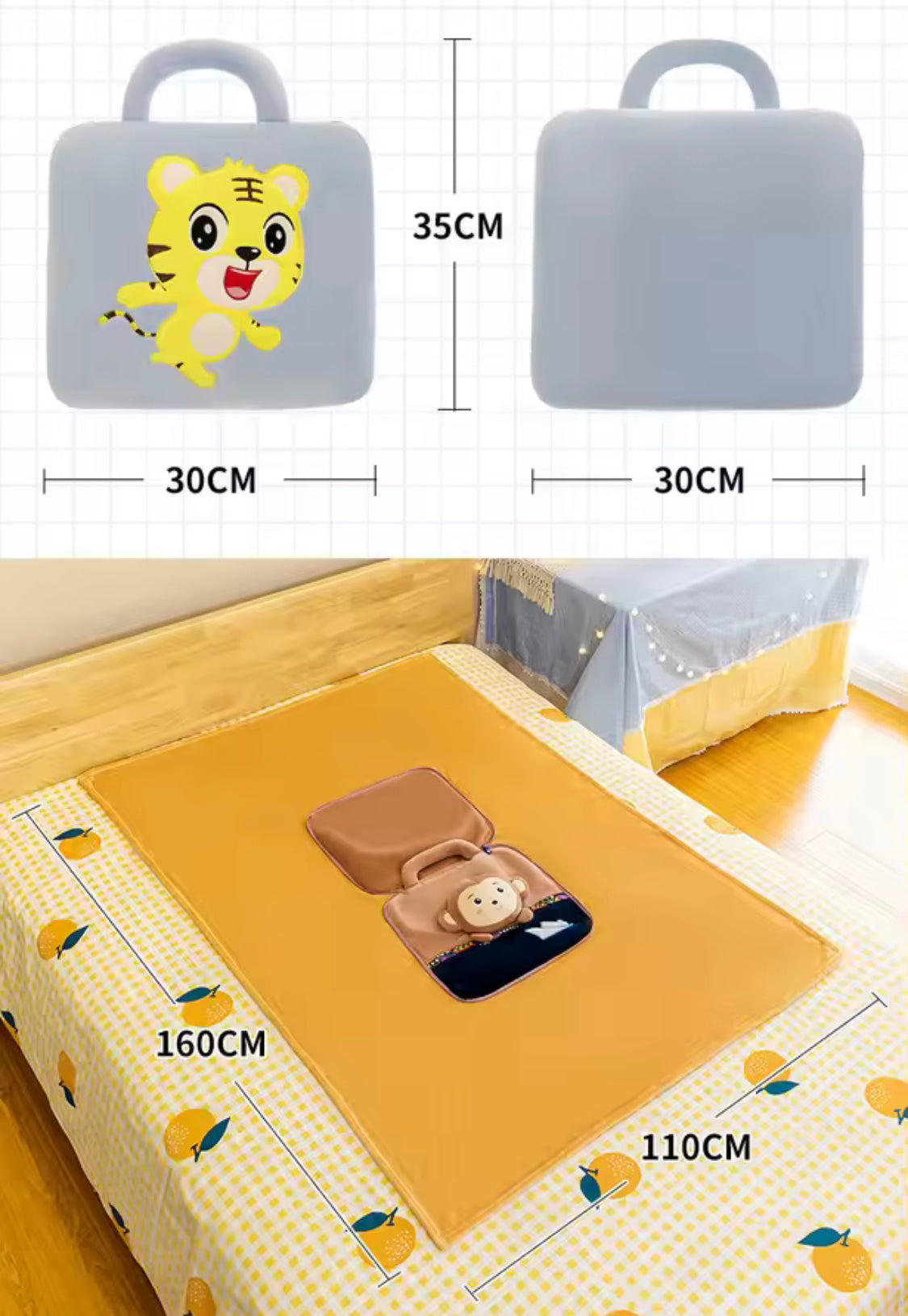 2 In 1 Pillow Blanket, Dual Use Pillow Quilt Bag, Multifunctional Folding Blanket Pillow, Pillow Quilt Set For Travel