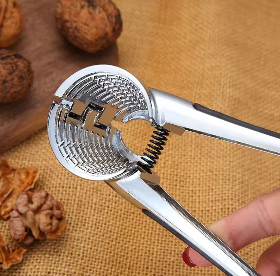 Metal Multifunctional Nut Cracker, Multifunctional Nutcracker Tool, Walnuts Shell Opener