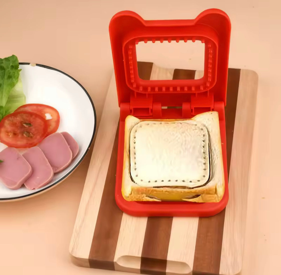 Sandwich Cutter And Sealer, Flip Sandwich Cutting Tool For Kids, Sandwich Bread Toast Mold