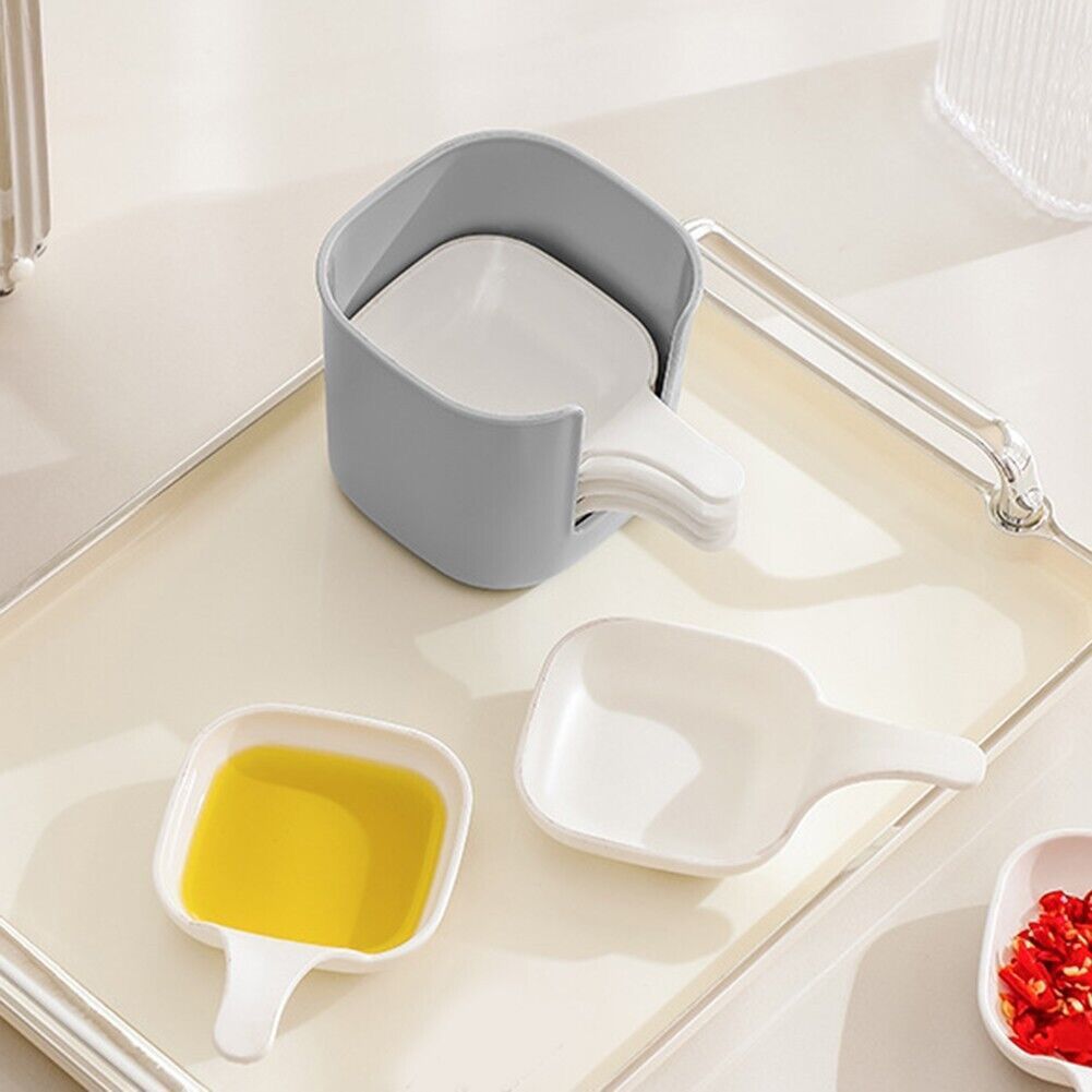 Set Of 6 Ceramic Sauce Dish, Sauce Dipping Dish Set, Set Of 6 Sideline And Sauce Dish Set, Small Tableware Mini Sauce Plate Set