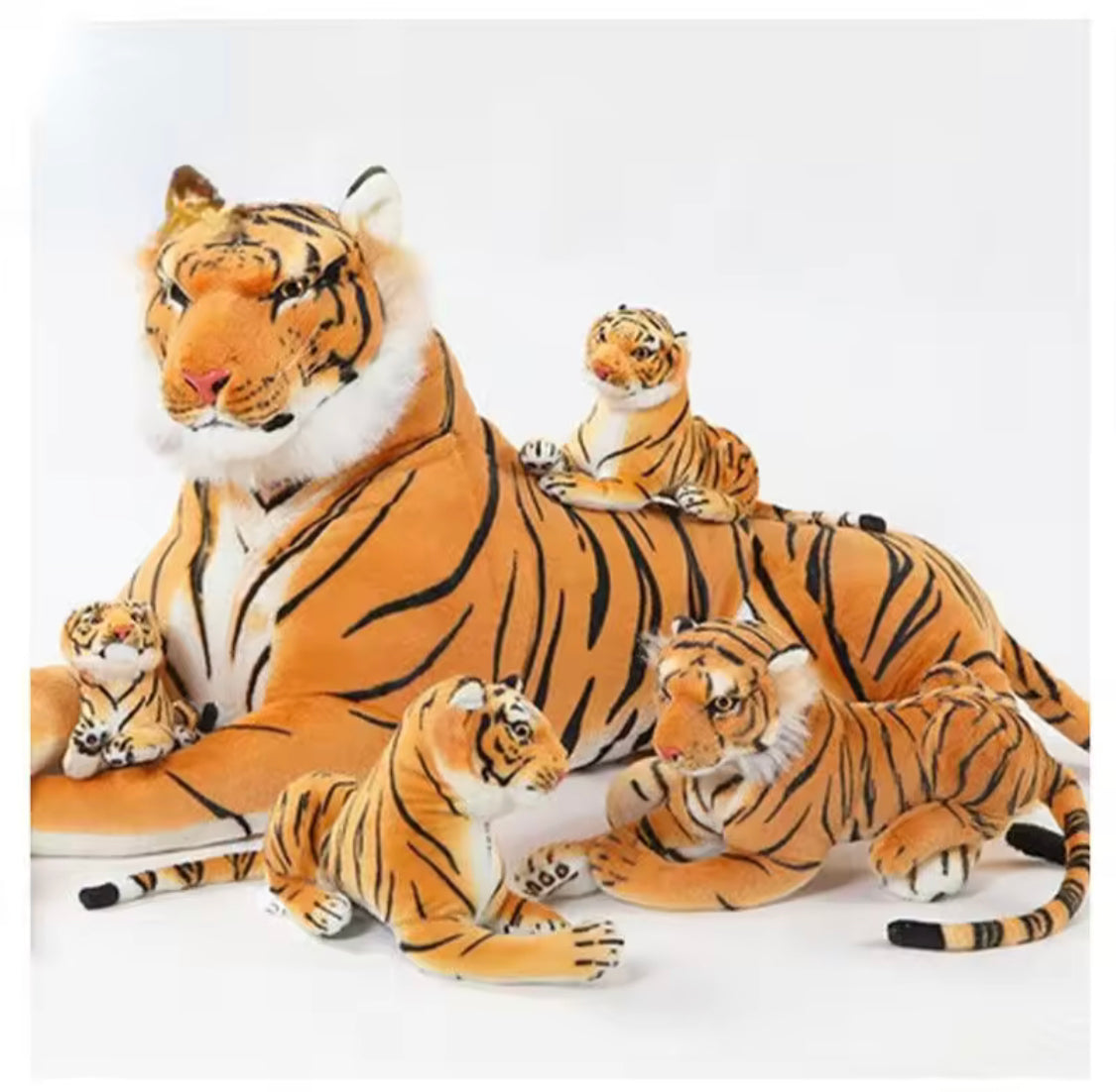 Cute Tiger Plush Toy, Super Soft Tiger Doll Plush Pillow, Fluffy Cute Tiger Plush Cushion