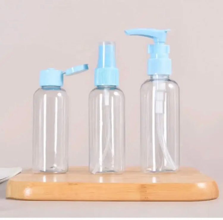 Pack of 4 Travel Size Refillable Bottle, Portable Cosmetic Sub-Packing Bottle, Empty Spray Disinfectant Bottles