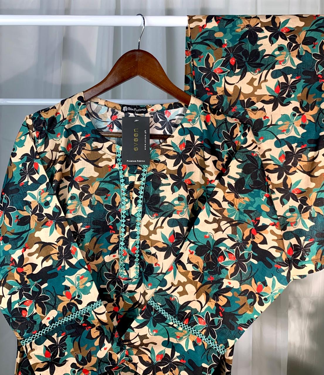 B13-Printed 2pc Stitched