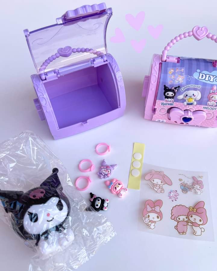 Childrens Toys Storage Box, Sanrio DIY Handbag, Creative Style Storage Box