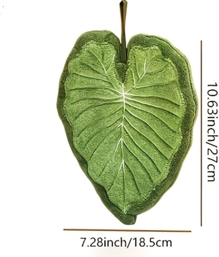 Leaf Shape Kitchen Hand Towel,     Leaf Shaped Kitchen Towel, Decorative Leaf Hanging Towel, Thickened Absorbent Towel