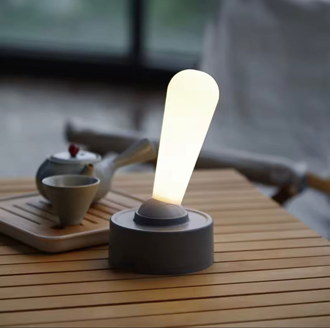 LED Creative Night USB Light Desk Lamp, Joystick Control Night Light, Rechargeable LED Night Light, Adjustable Brightness Nightlight