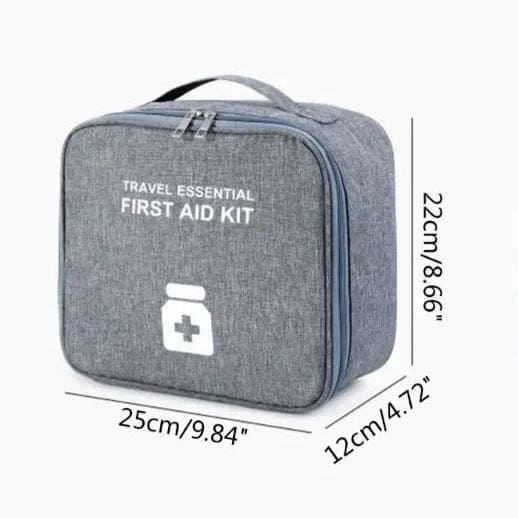 Travel Pharmacy Bag, First Aid Kit Pouch, Medicine Storage Bag for Home, Office, Outdoor, Waterproof Survival Emergency Bag, Travel Rescue Pouch, First Responder Medical Bag, Medical Supplies Organizer Bag, Multifunctional Large Capacity Bag