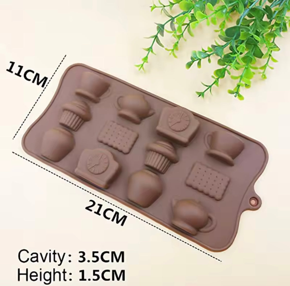 Silicone Chocolate Candy Molds, Fondant Patisserie Candy Bar Mold, Non Stick Cake Decoration Mold