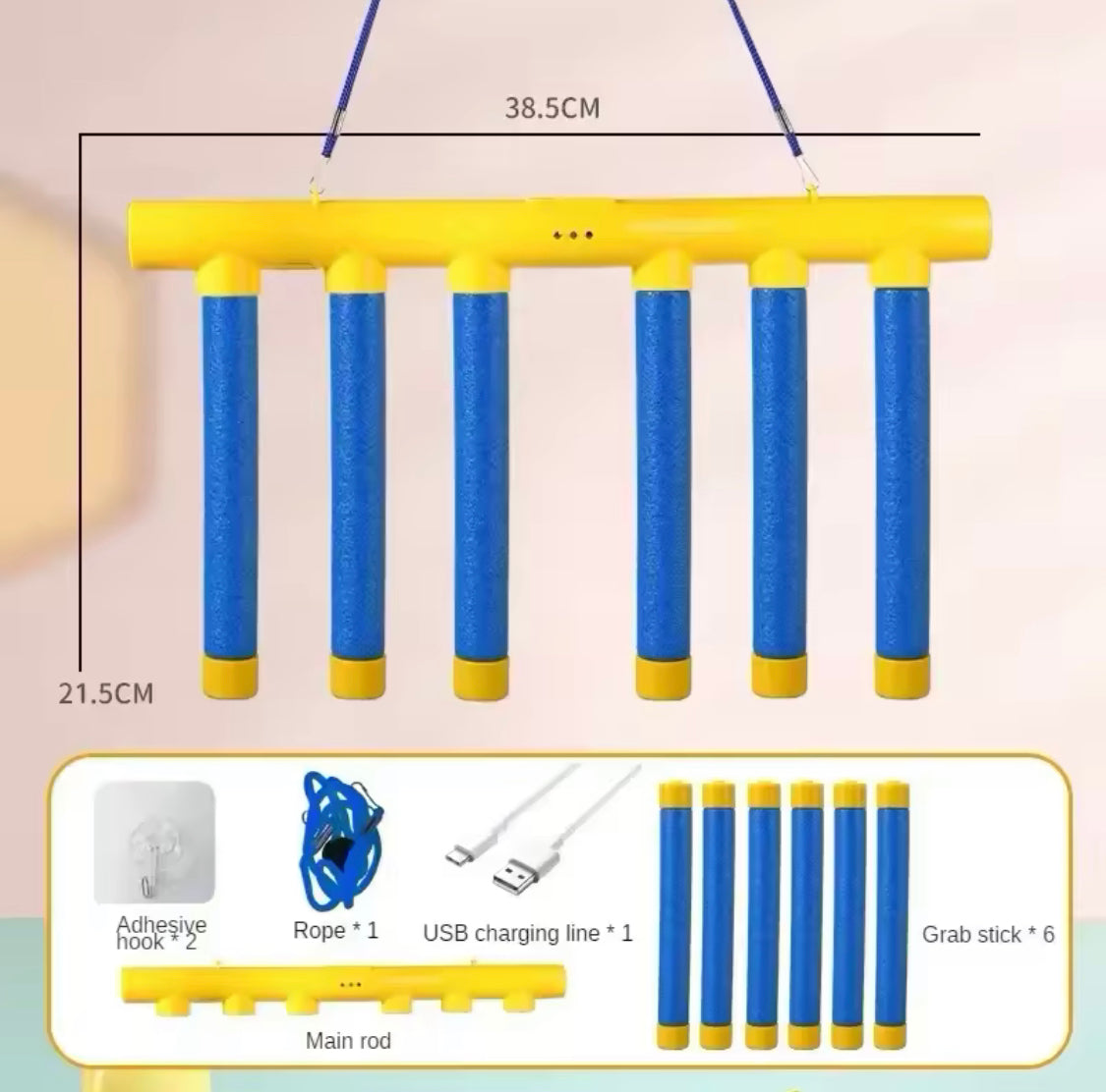 Kids Falling Sticks Dropping Game, Focus Concentration Stick Game Machine, Challenge Falling Sticks Game