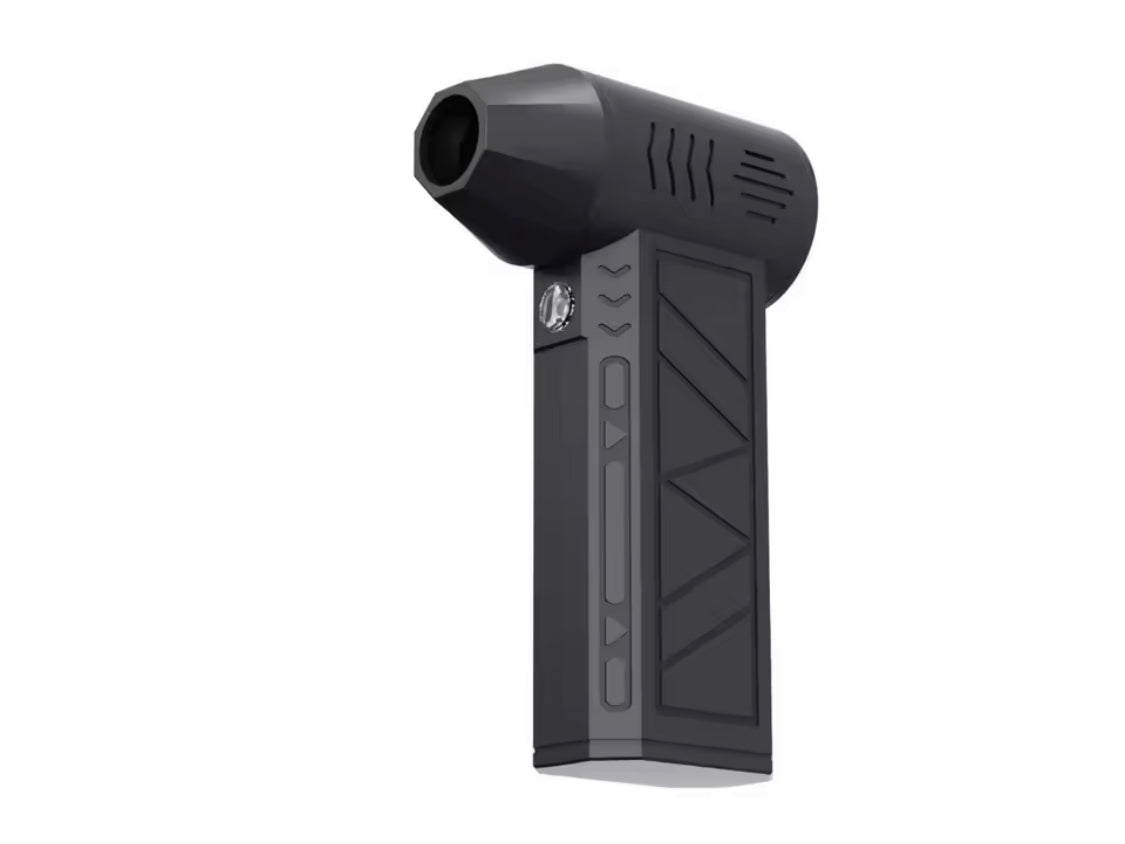 Rechargeable Powerful Blower with LED, Mini Turbo Jet Fan, Adjustable Wind Speed Turbo Violent Blower