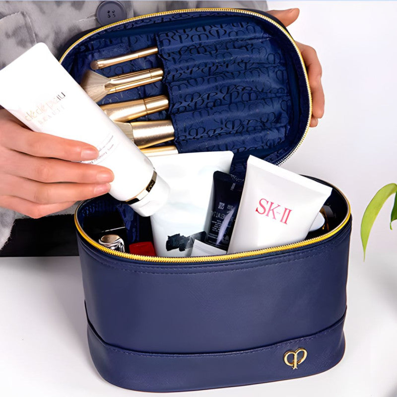 Portable Cosmetic Storage Bag, Makeup Travel Case, Waterproof Organizer Case, Unique Makeup Bag, Cosmetic Travel Bag, Waterproof Organizer Case, Toiletry Bag for Women