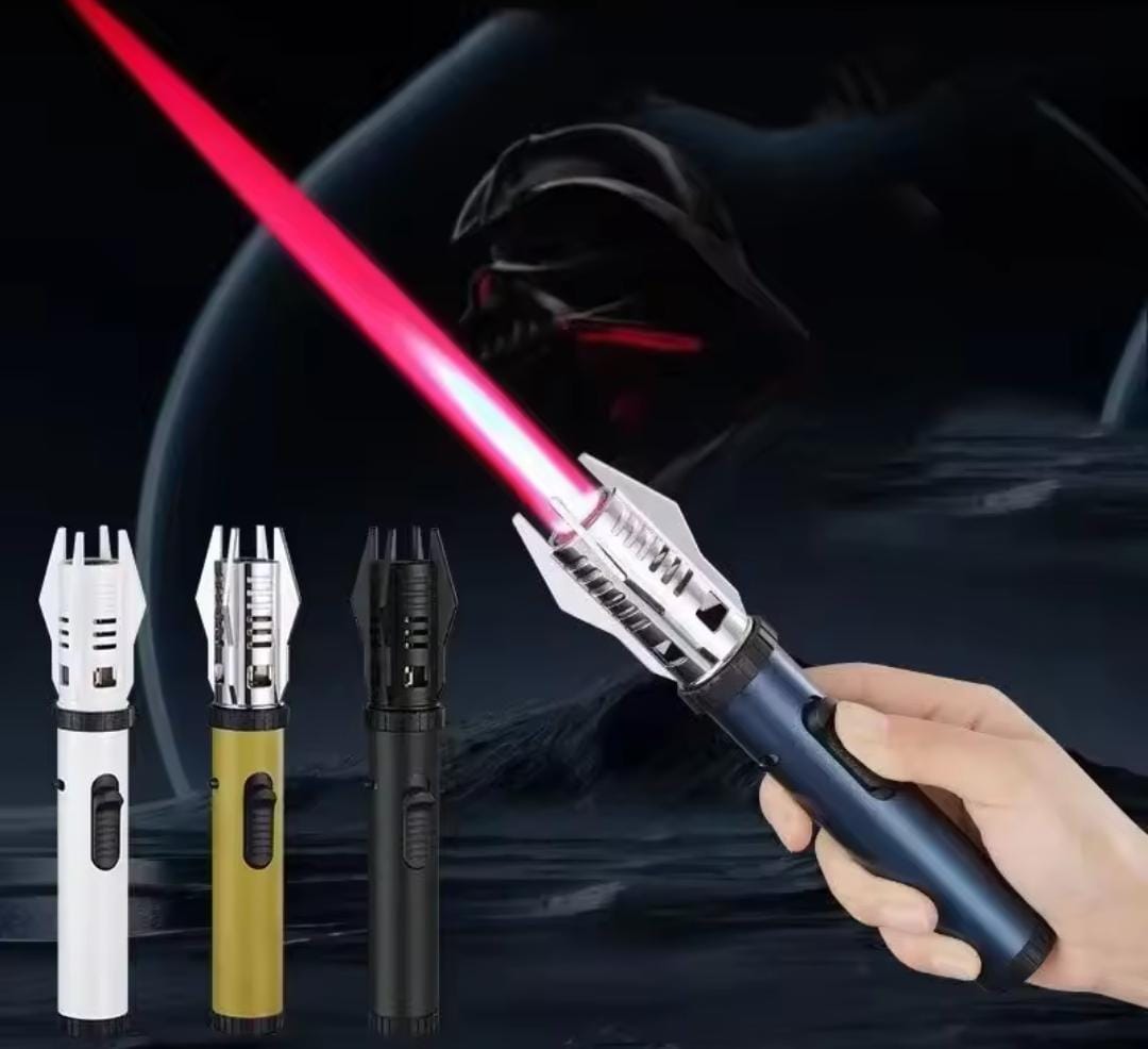 Refillable Cigar Torch Lighter, Kitchen Flame Ignition Lighter, Refillable Jet Turbo Gas Lighter, Cigar Cigarettes Lighters, BBQ Candle Baking Inflatable Storm Flame Smoking Gadget