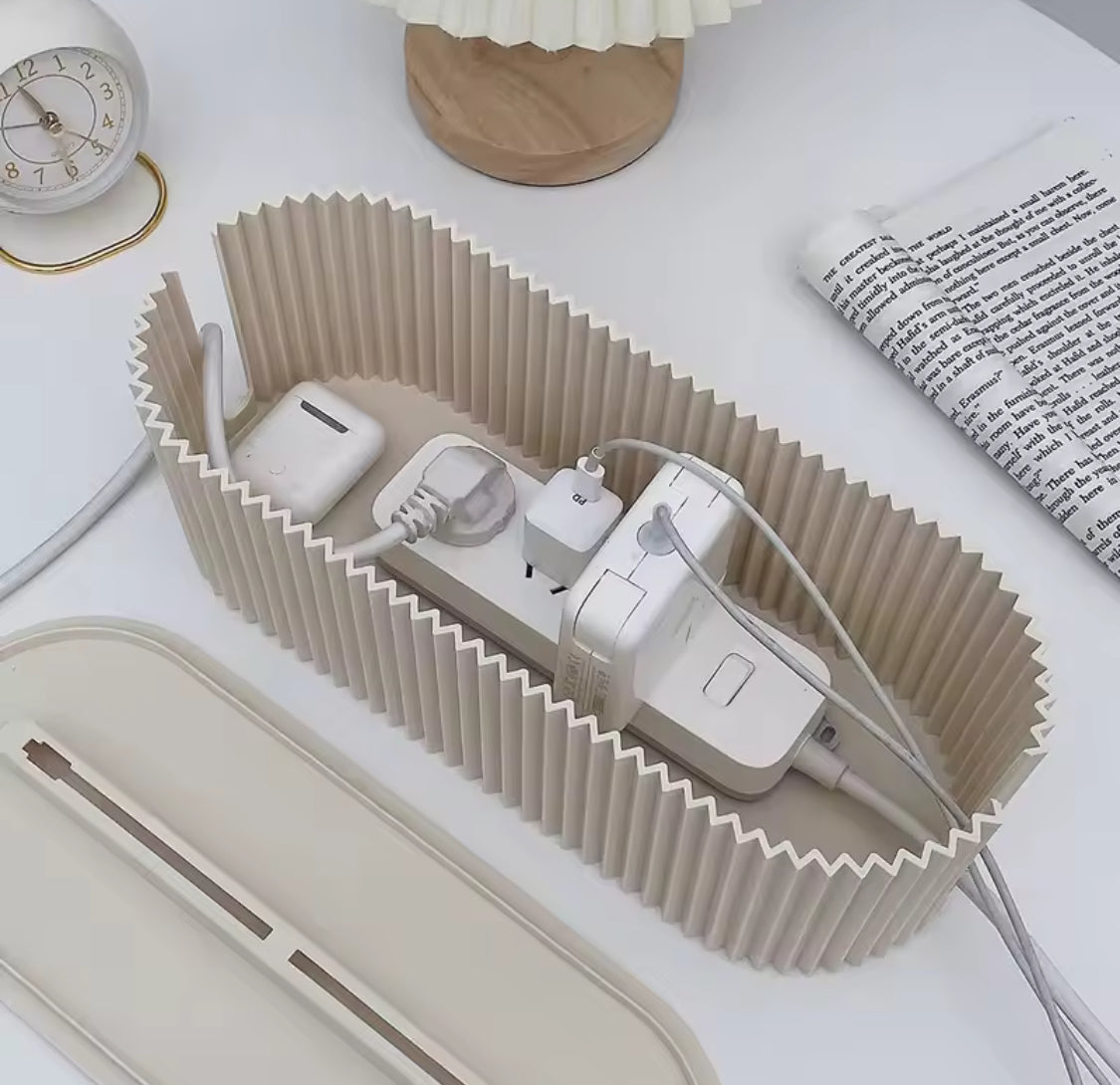 Cable Organizer Box, Power Strip Organizer Box, Extension Board Organizers, Data Cable Organizer, Cable Wire Organizer Case, Desktop Socket Box
