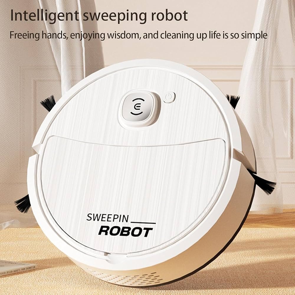 3 In 1 Smart Robot Vacuum Cleaner, Rechargeable Floor Sweeper Mop, Sweeping Robot, Automatic Floor Cleaning Tool