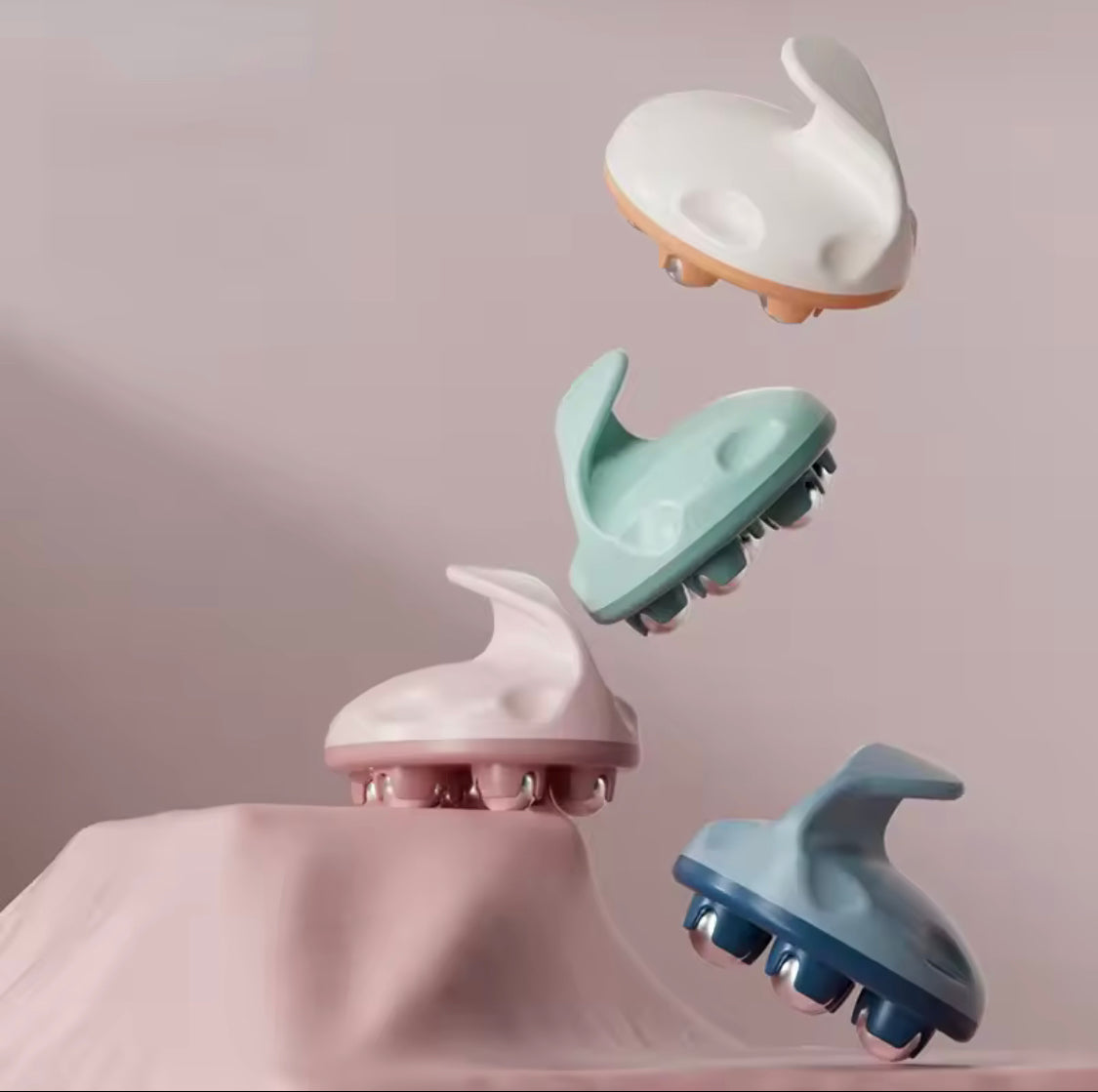 Roller Ball Massager, 7 Beads Multifunctional Massage Roller Ball Massager, Portable Health Care Massage Instrument, Magnetic Bead Steel Full Body Muscles Relax Massage Tool