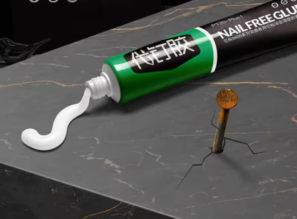 Multifunctional Nail Free Glue, Waterproof Concrete Plaster Strong Glue, Strong Adhesive Sealant Fix Glue