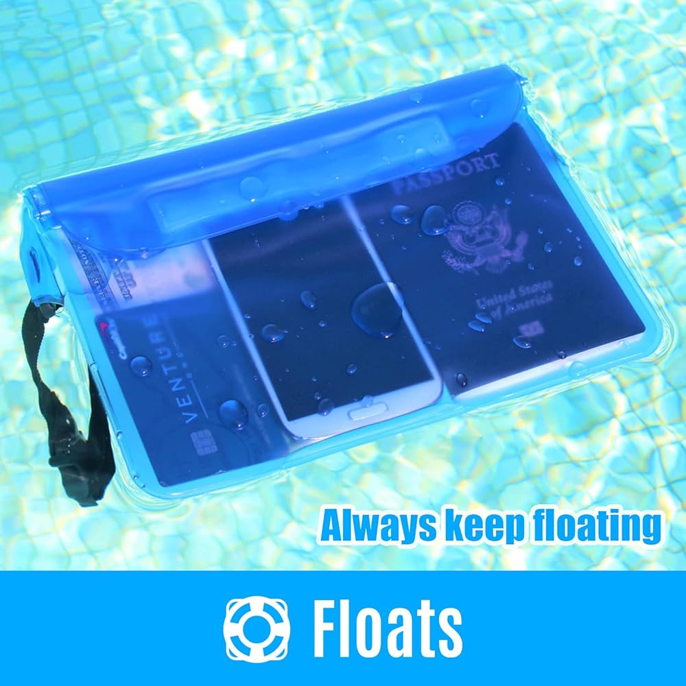 Waterproof Swimming Sport Waist Pack Bag, Underwater Drying Shoulder Waist Bag, Skiing Snowboard Underwater Shoulder Bag