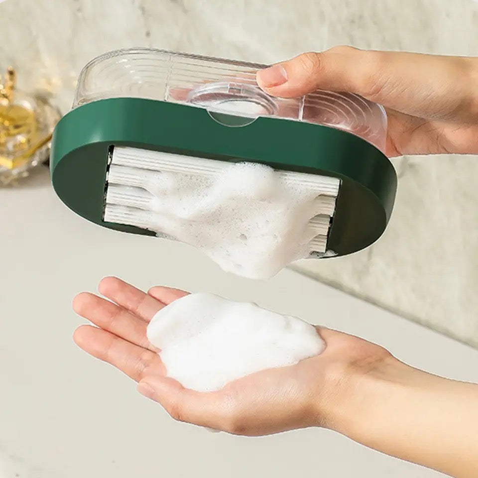 Foaming Soap, Multifunctional Soap, Hand Rub Free Soap, Rack bathroom Tool