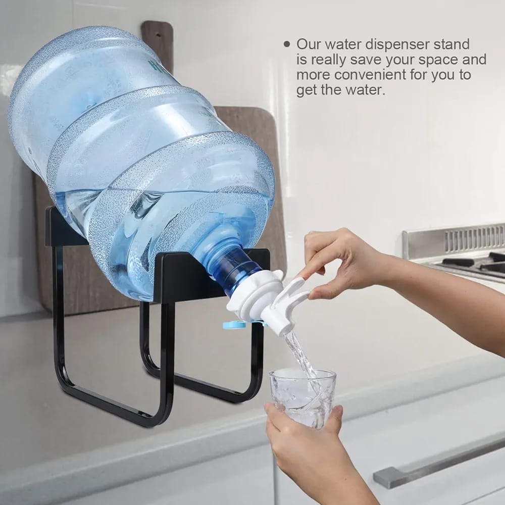 Dispenser Rack Dispenser Bottle Stand With Faucet, Non Slip Water Galloon Drink Cradl ...