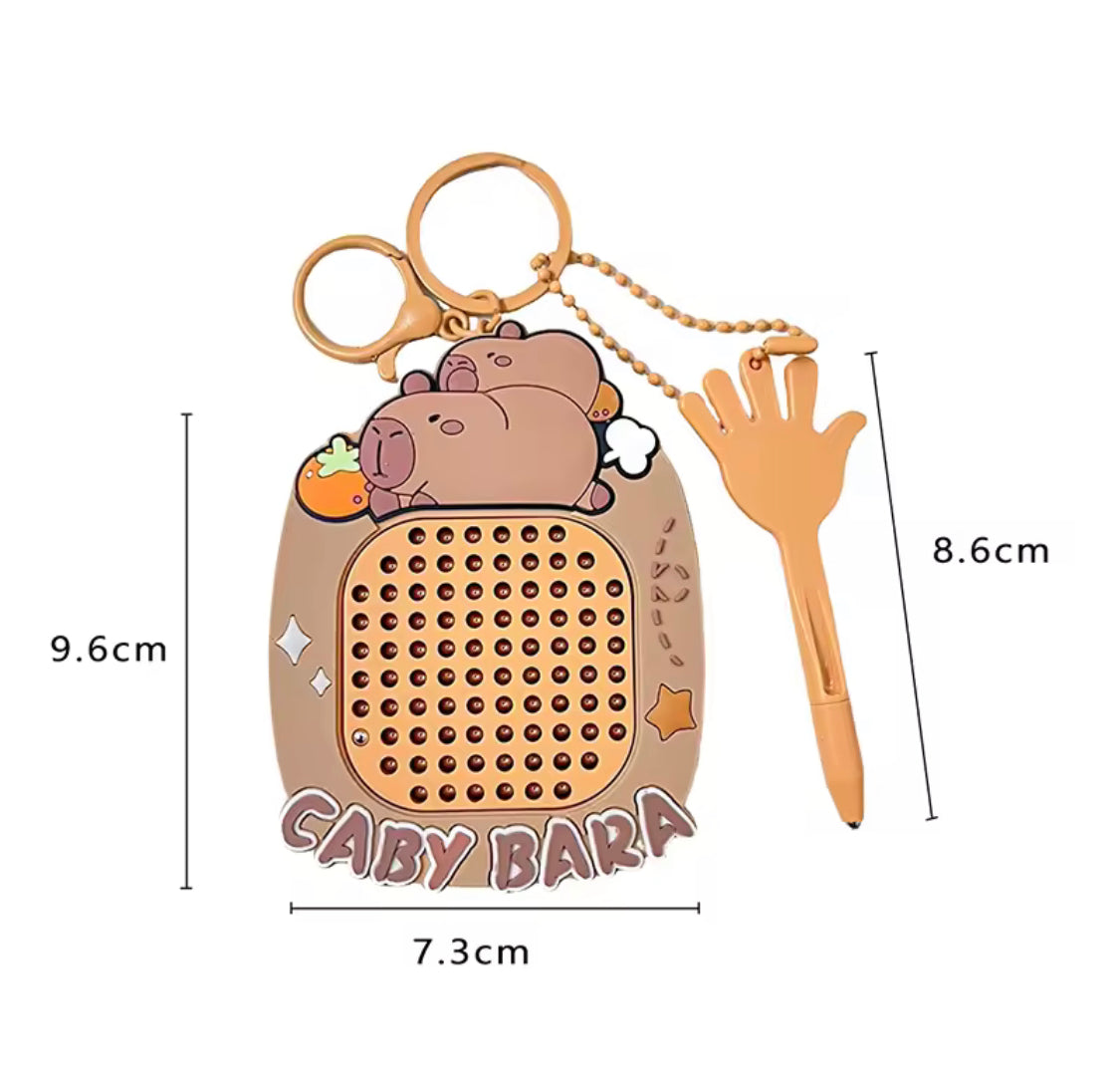 Magnetic Steel Ball Drawing Board, Kids Stress Relief Educational Toy, Portable Doodle Board