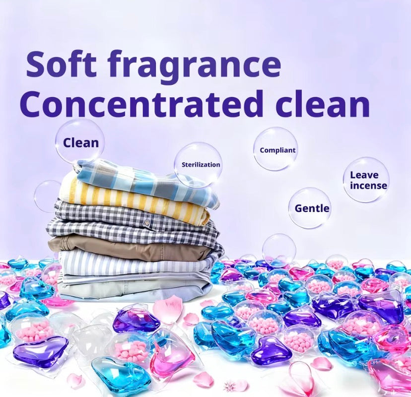 Laundry Scent Fragrance Beads, Laundry Scent Fragrance Beads, Multi Purpose Strong Detergent Laundry Pods