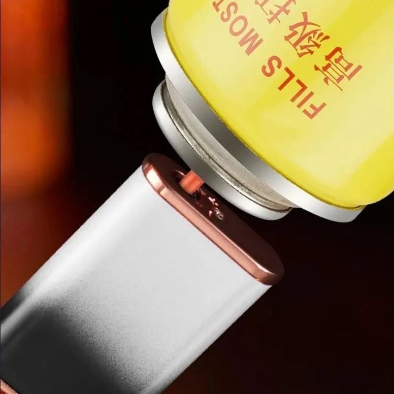 Gun Dual Flame Lighter, Rocker Arm Shape Lighter, Metal Inflatable Double Fire Lighter, Windproof Jet Turbo Lighter, Metal Double Flame Lighter, Open Fire Conversion Lighter, Creative Double Fire Flame Lighter, Butane Cigarette Lighter