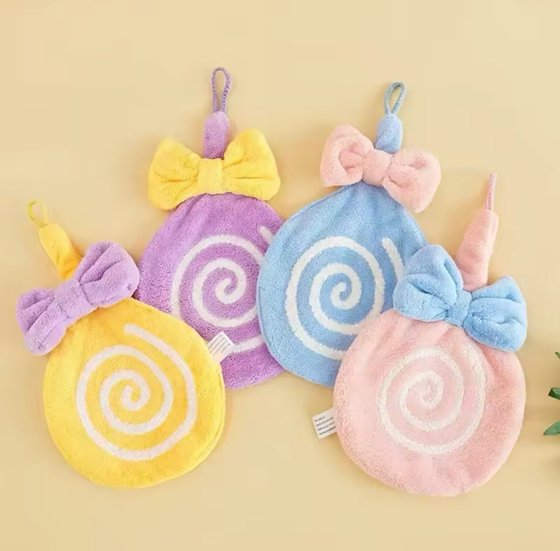 Cute Lollipop Shape Hand Towel, Multipurpose Dish Wiping Rags, Magic Cleaning Towels For Kitchen