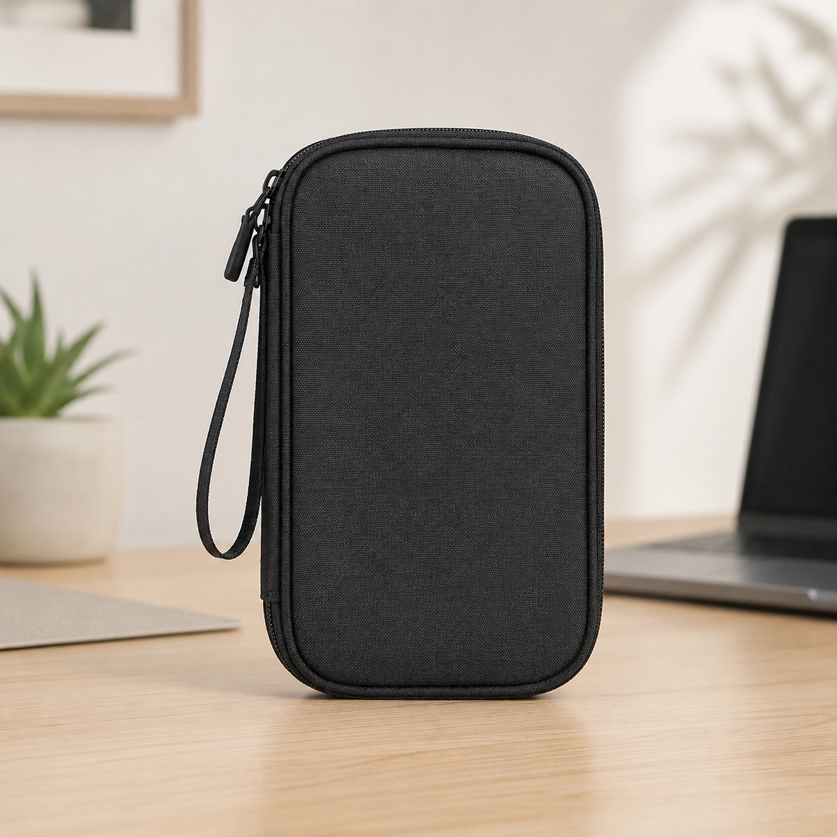 Double Layer Travel Cable Organizer Pouch, Waterproof Electronic Organizer Bag, Electronic Accessories Storage Bag