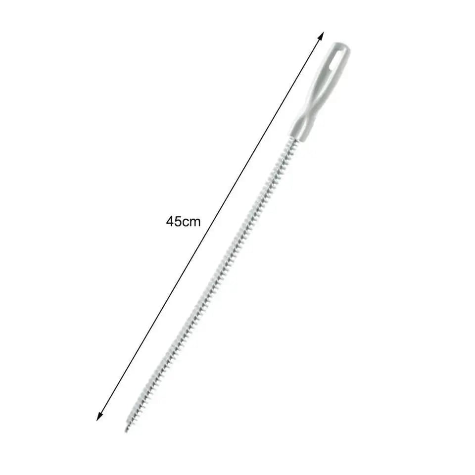 Pipe Hair Cather Brush, Long Handle Hair Sewer Sink Cleaning Brush, Flexible Clog Hole Remover Cleaning Tools, Bendable Sewer Toilet Washbasin Sink Cleaning Hook, Kitchen Bathroom Drain Cleaning Flexible Rod,