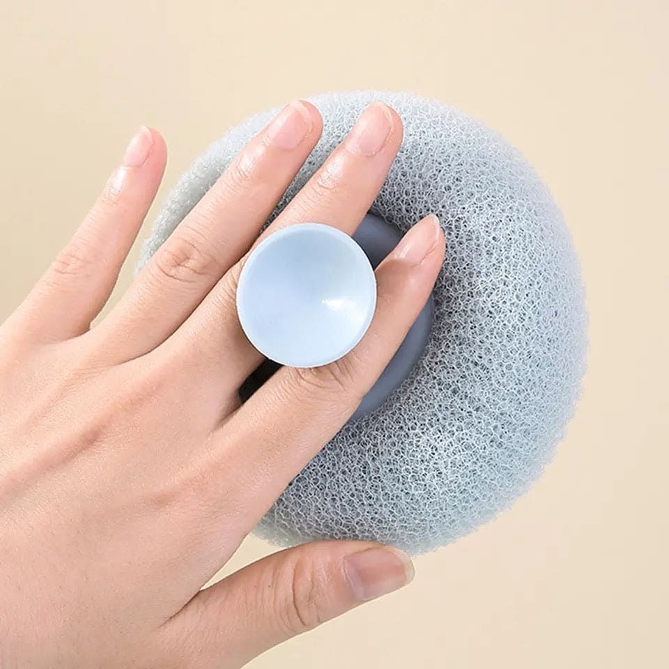 Shower Massage Ball, Handheld Bath Sponge Ball, Exfoliating Puff Body Cleaner, Body Loofah Sponge, Lazy Bath Foam Sponge, Rub Bath Mud Sponge, Towel Bath Back Brush